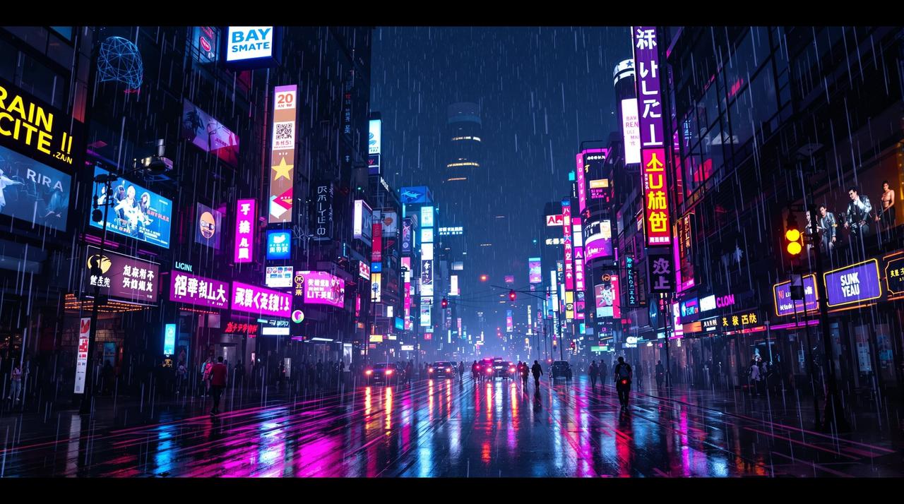 日韩色影院 - 赛博朋克：霓虹都市
